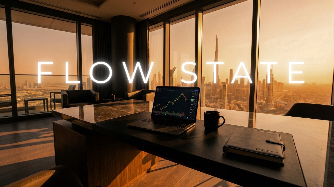 Deep Work Music | The CEO Office - Dubai Sunrise