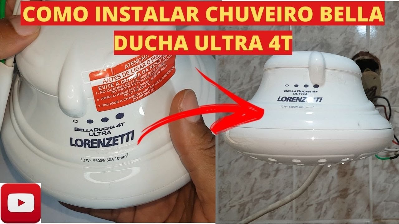 Как установить душ lorenzetti bella ultra 4t