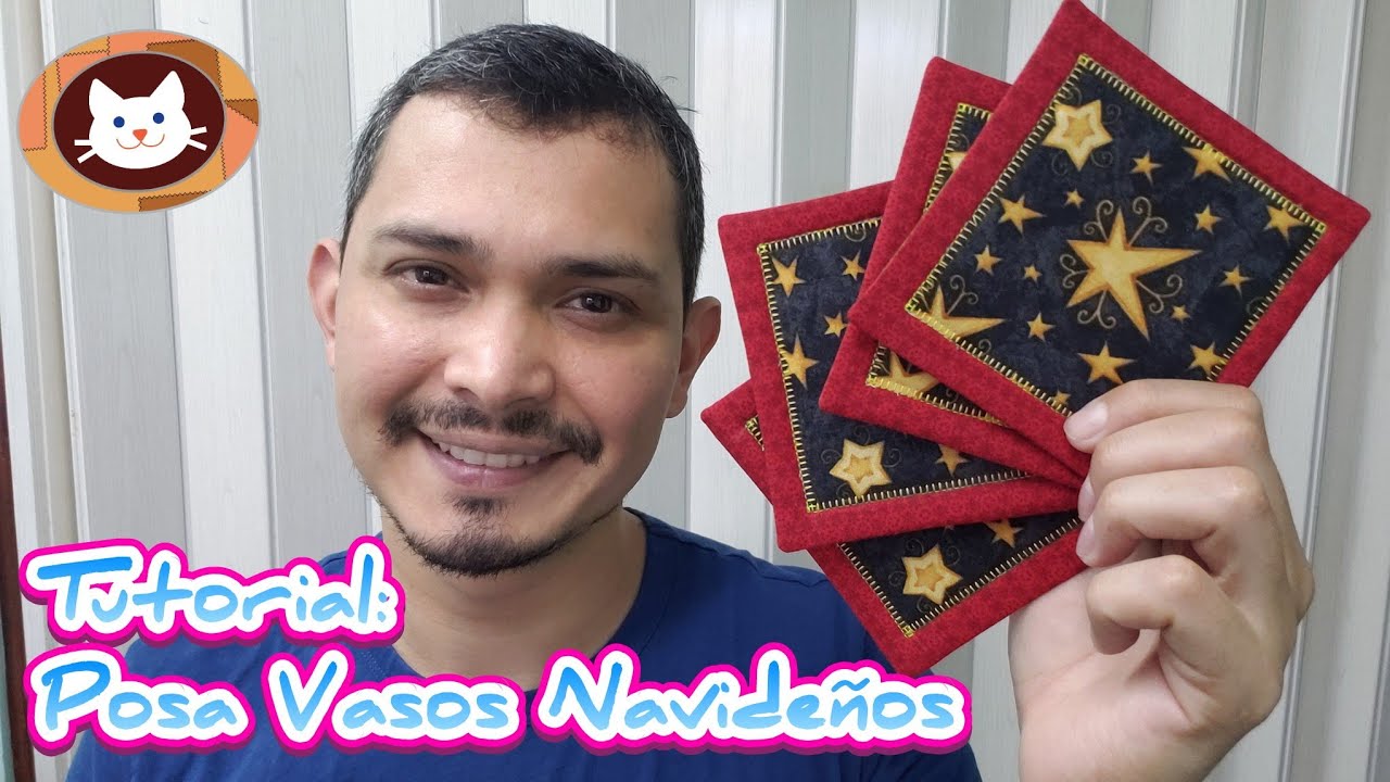 Posavasos Sencillos y Elegantes con Tela
