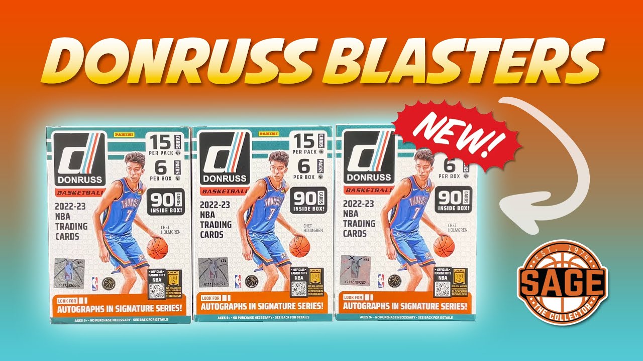 **ПЕРВЫЙ ВЗГЛЯД** 🔥 Баскетбольные коробки Donruss 2022-23