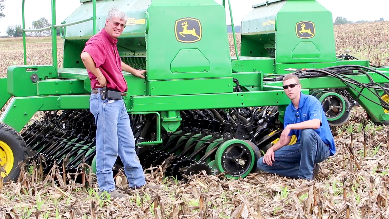 Needham Ag – Evaluating The Precision Planting  Seeder Force System, on a John Deere no till drill