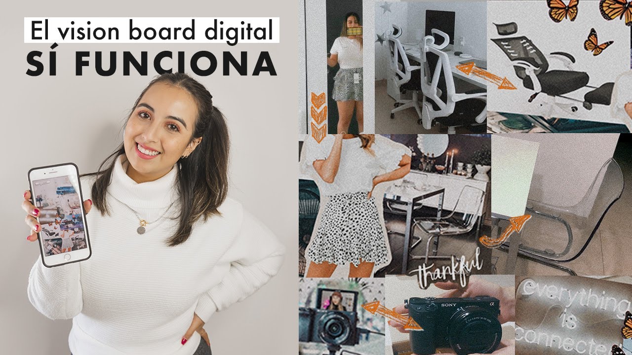 Cómo manifesté todo en menos de 1 año con la ley de la atracción y el tablero de los sueños digital