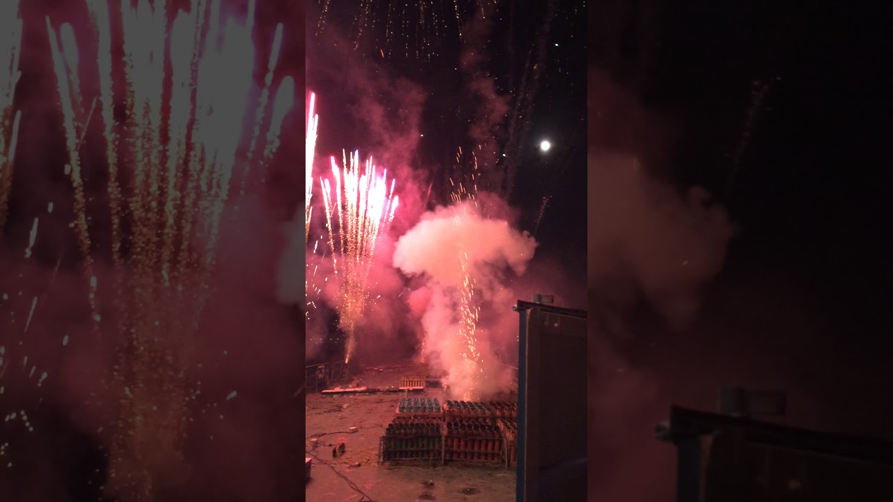 Southampton Mayflower Park Fireworks 2017 - Ground Zero