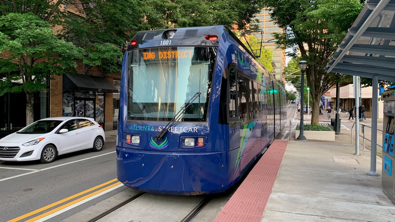 A ride on the MARTA Atlanta Streetcar