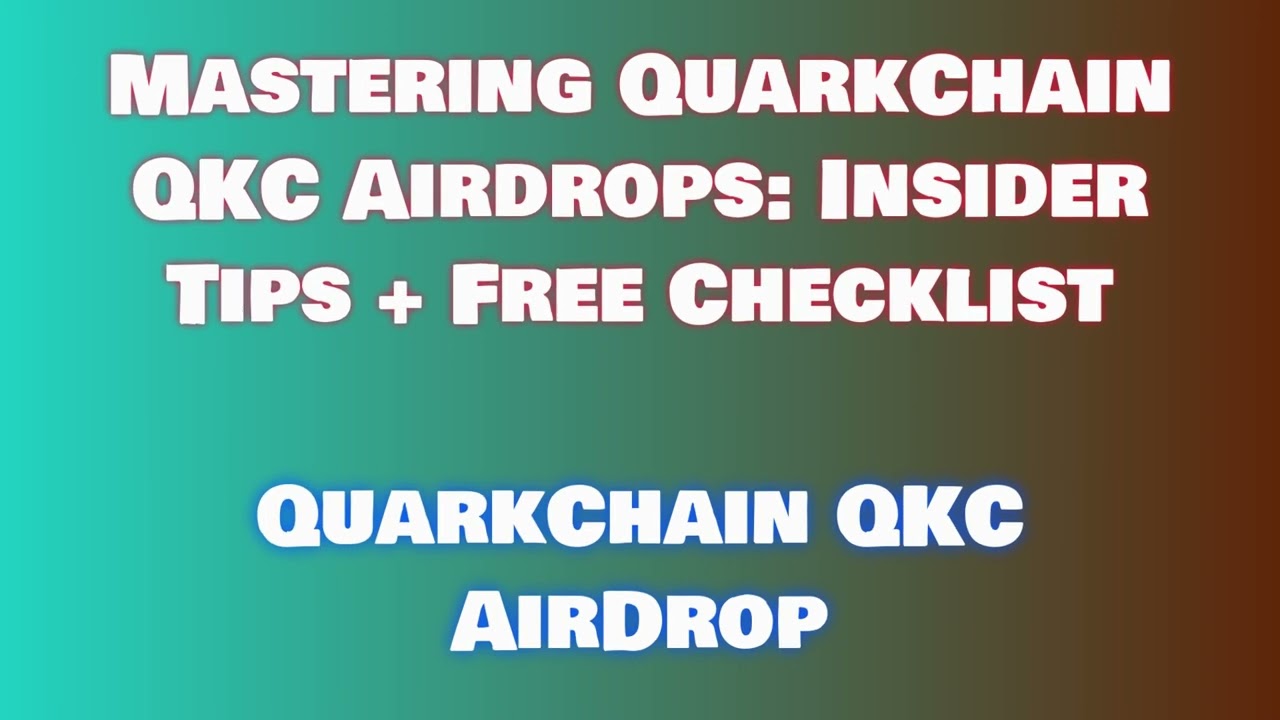 Get Free QuarkChain QKC Airdrop  |  Discover QuarkChain QKC Airdrop Exchange Options
