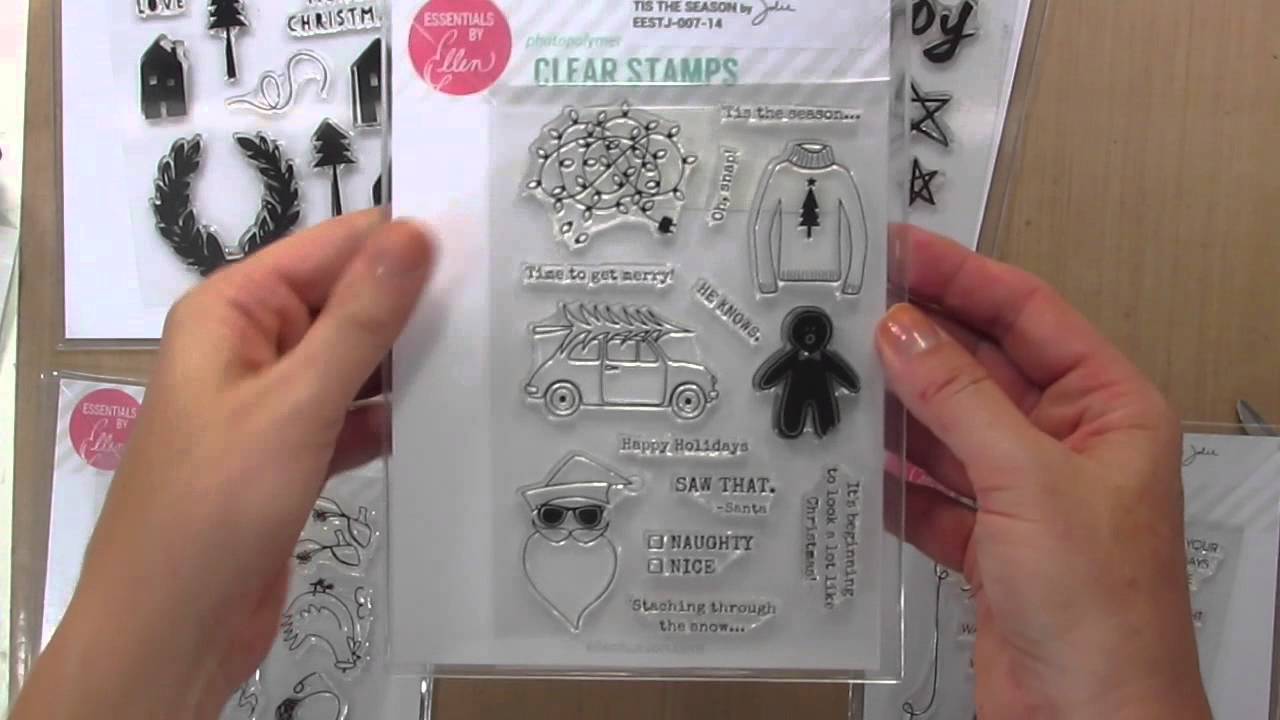 Easy Faux Woodgrain Technique and Ellen Hutson stamp release