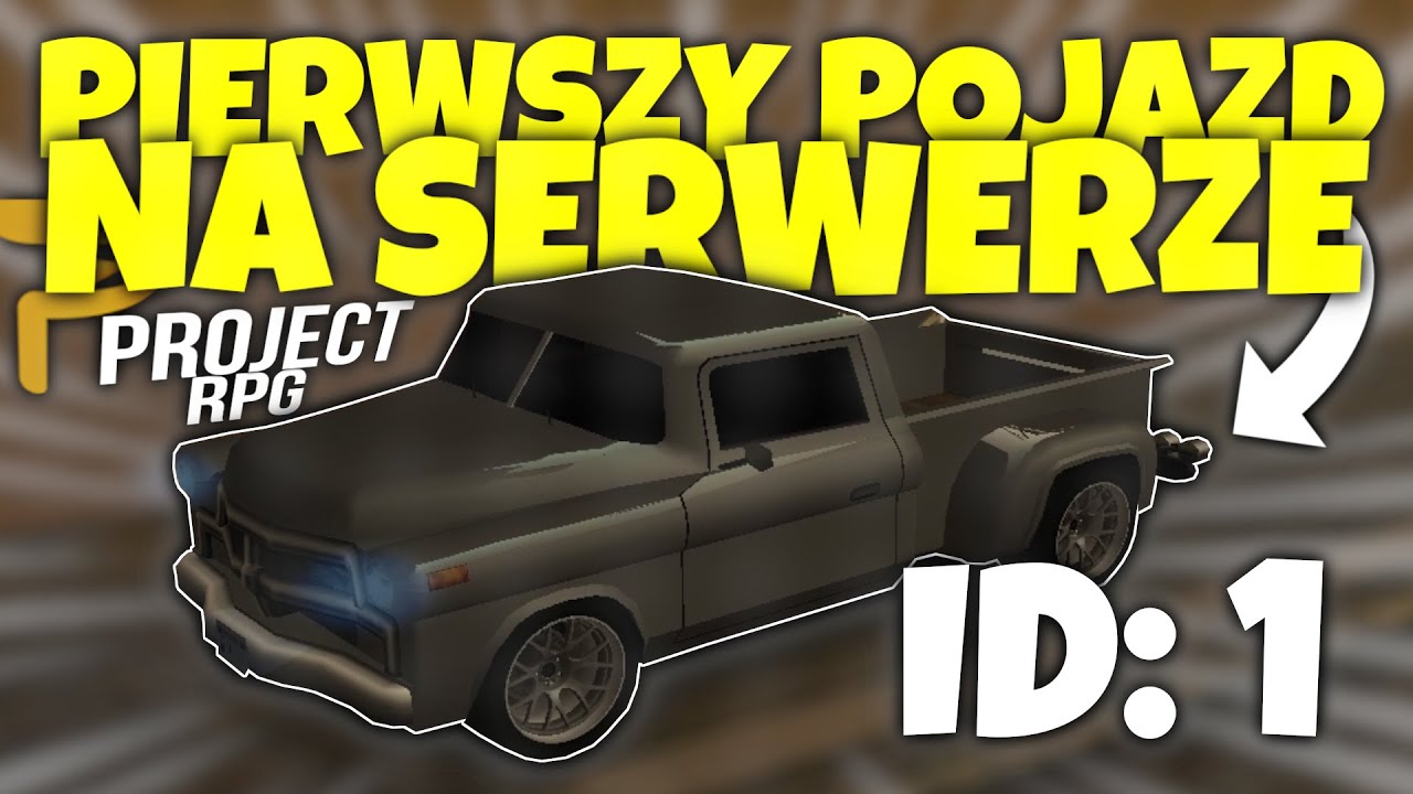 DOSTAŁEM KLUCZ DO PIERWSZEGO POJAZDU NA SERWERZE?! | PROJECTRPG MTA
