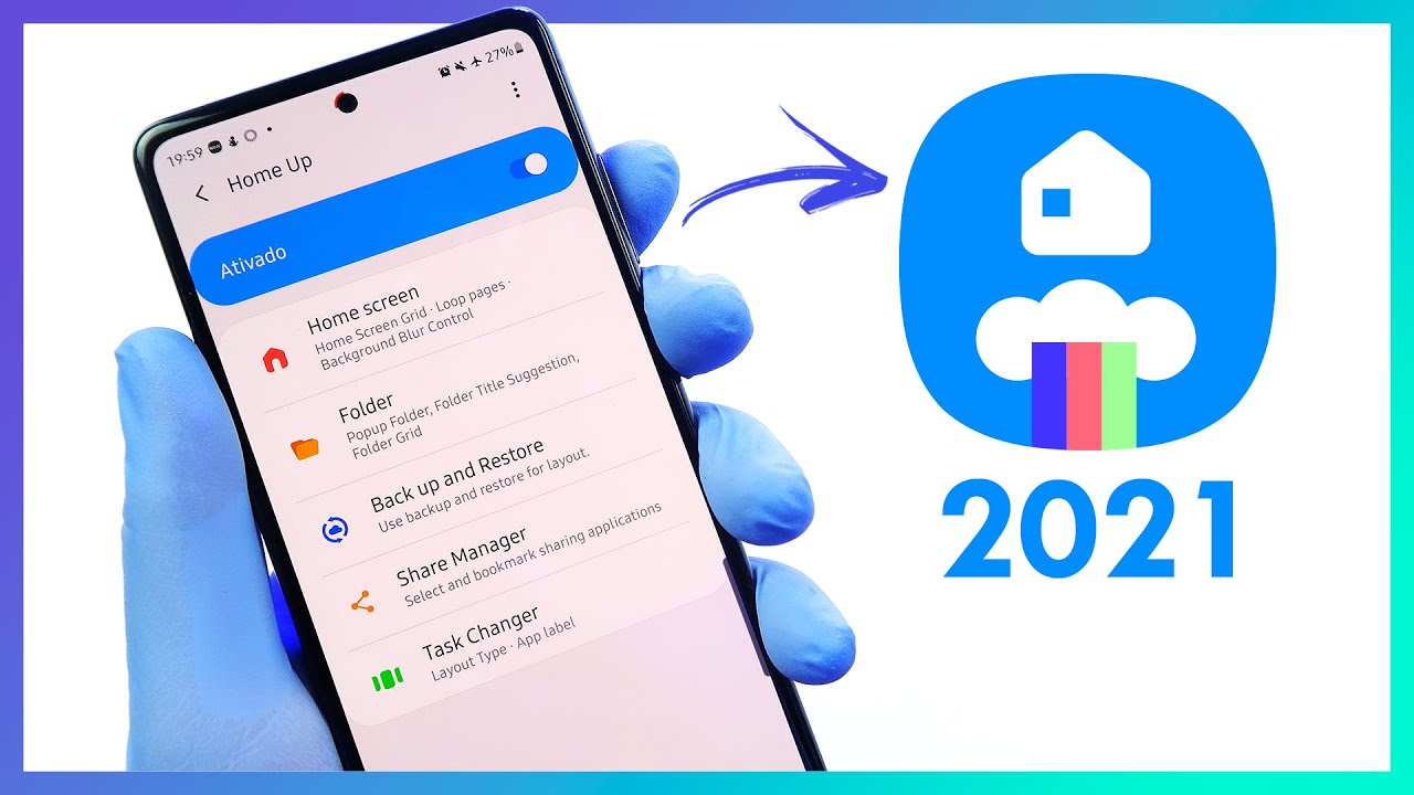 🔵 Como usar o Home Up  | Módulo Good Lock que muda a tela inicial do seu Samsung - EP02