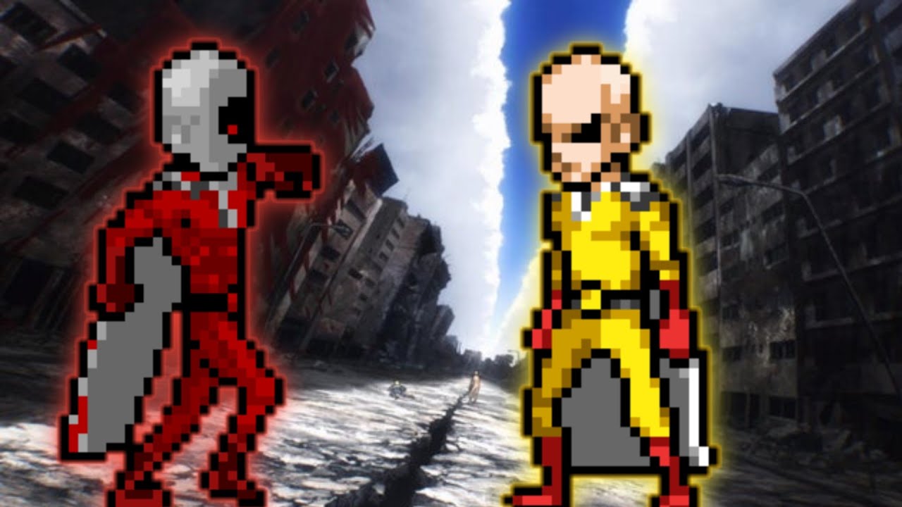 Saitama Terror(New)OP VS Real Saitama OP in Jump Force Mugen