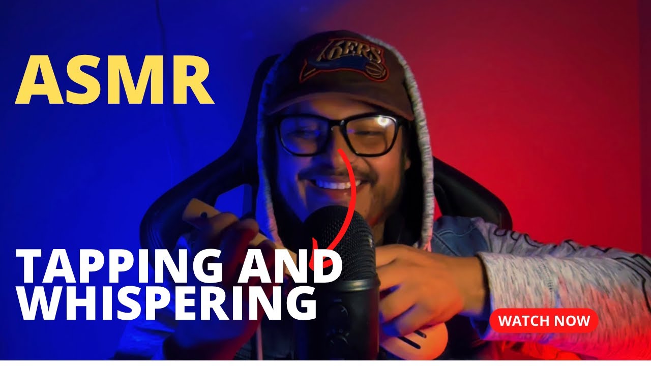 ASMR | TINGLY TAPPING & WHISPERING FOR SLEEP