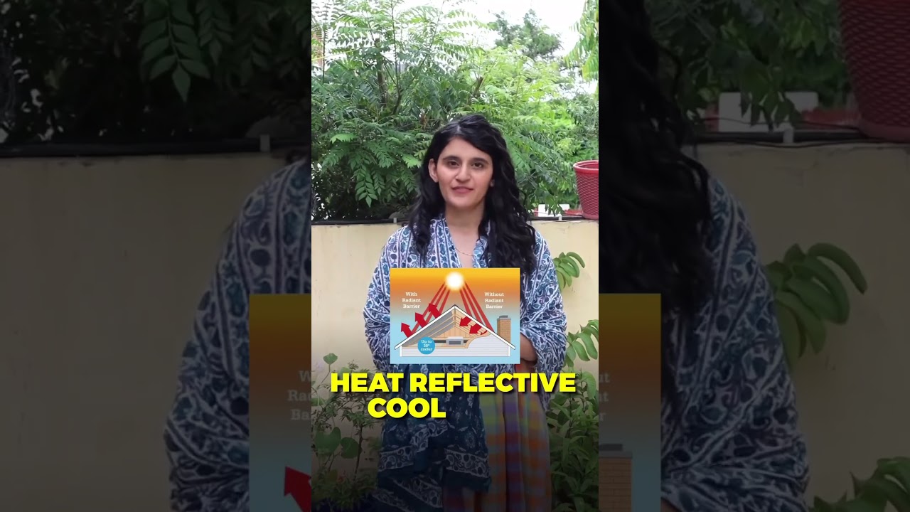 Heat Reflective Cool Paint!! #summer #nehanagar #savings #finance