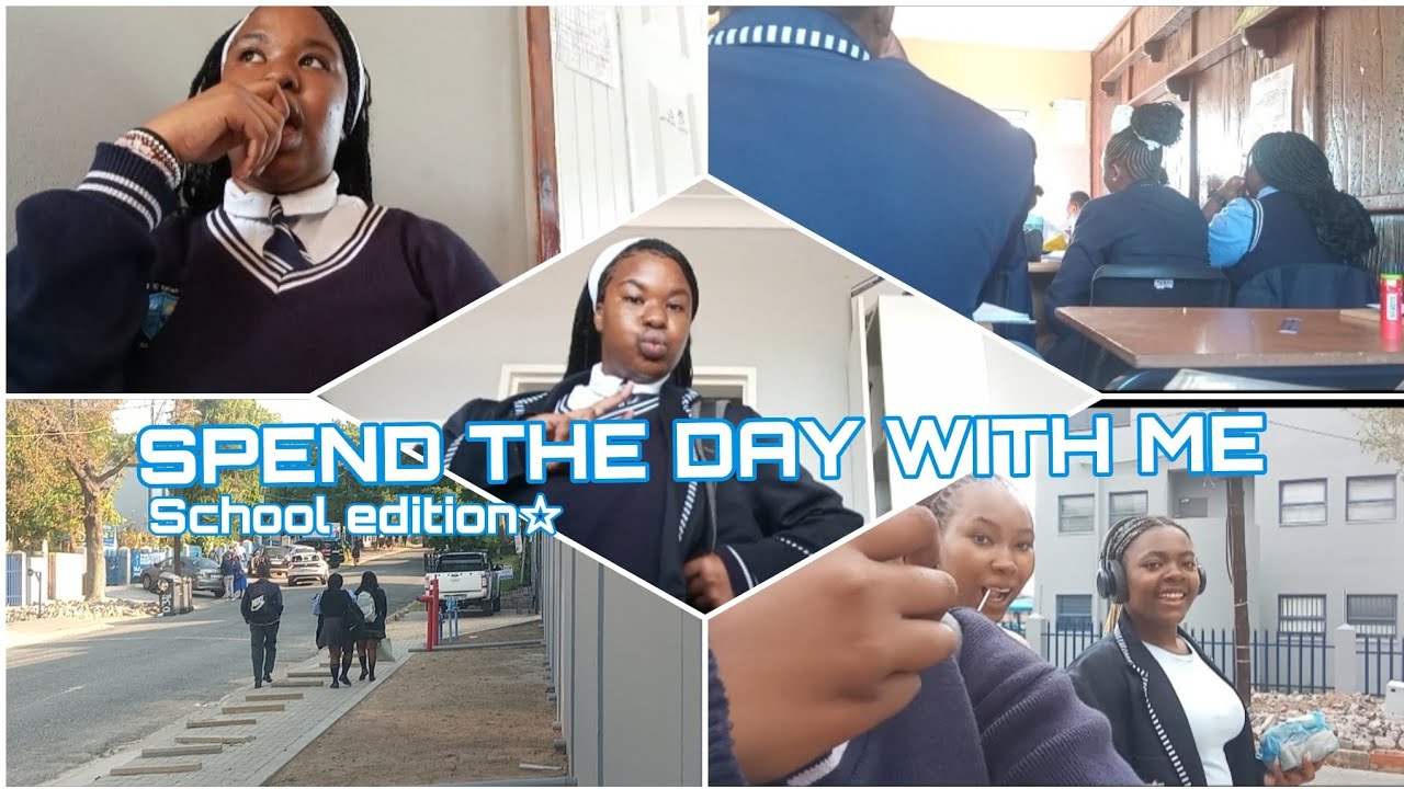 GRWM FOR SCHOOL||SPEND THE DAY WITH ME AT SCHOOL🏫❤️||YOUTUBER