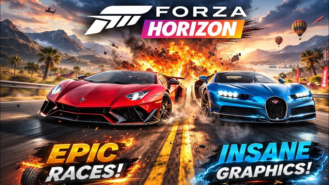 😱Forza Horizon 5 Gameplay || रेसिंग वीडियो गेम || Forza Horizon 5 🏎 Race