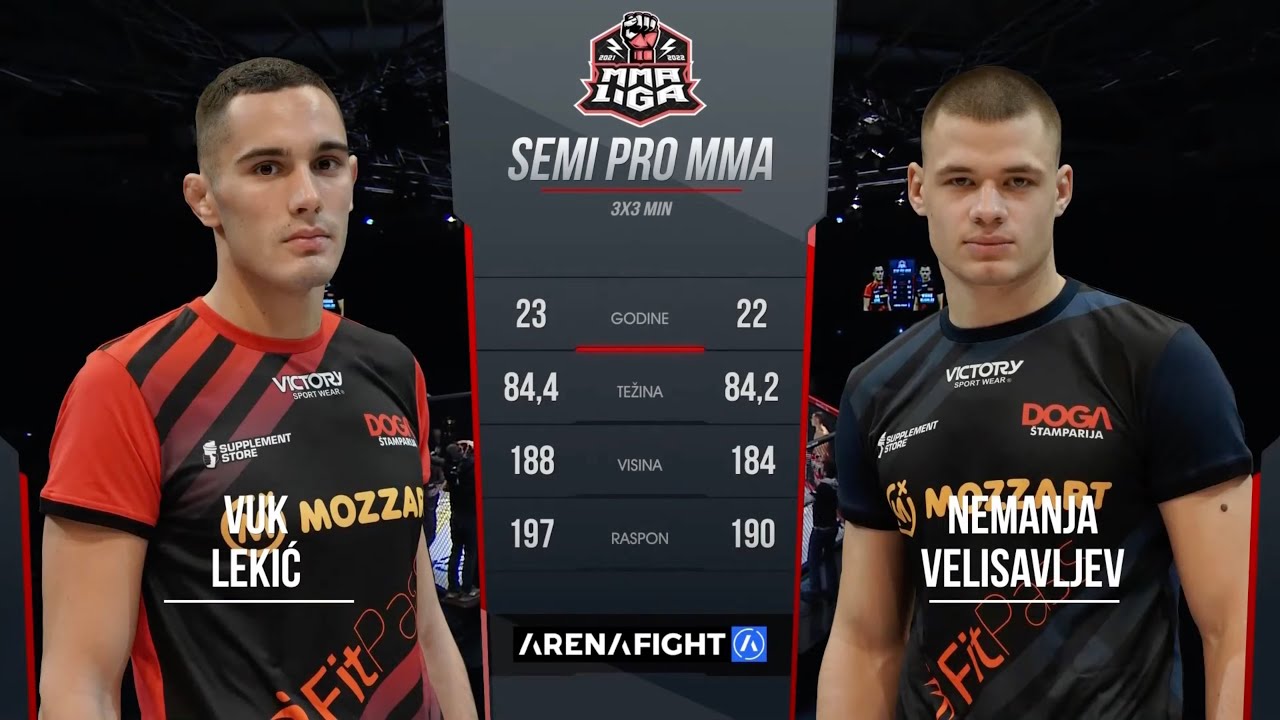 Lekić Vuk vs. Velisavljev Nemanja / MMA LIGA SRBIJE 4.kolo