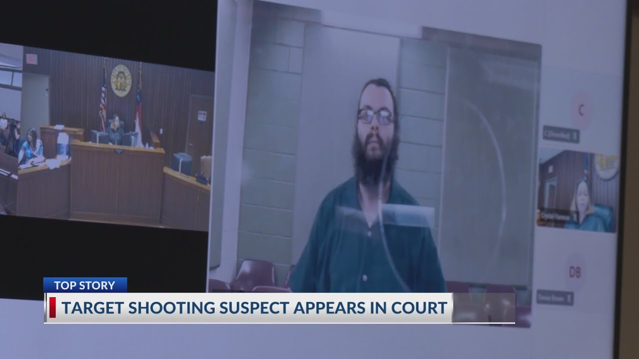 Suspect in fatal Target shooting appears in court