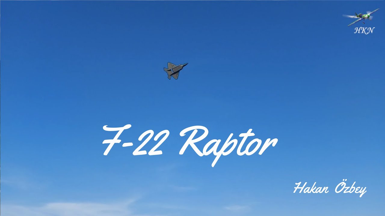 F 22 Raptor Uçuş