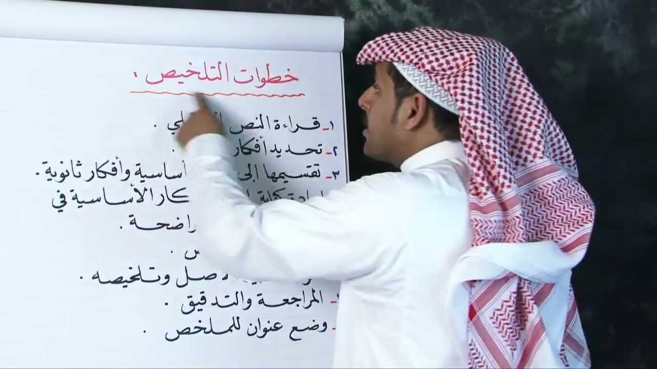 التلخيص