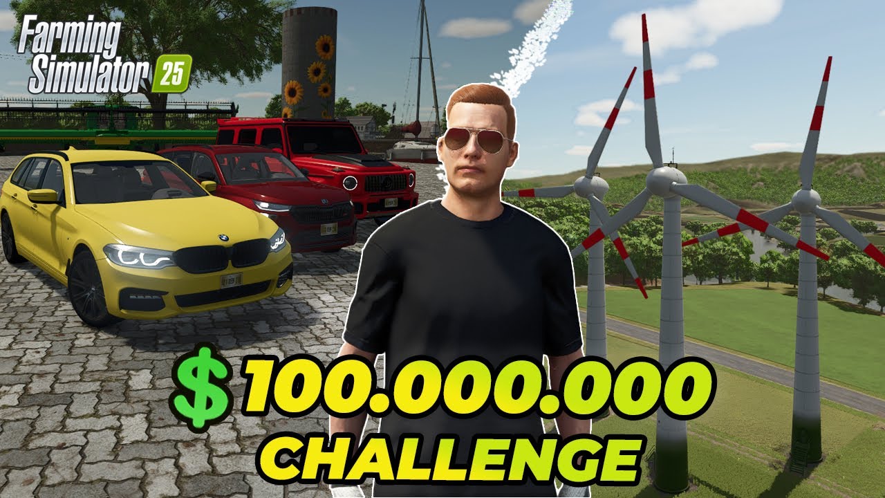 $100.000.000 CHALLENGE on FARM from $0! | Farming Simulator 25 #3