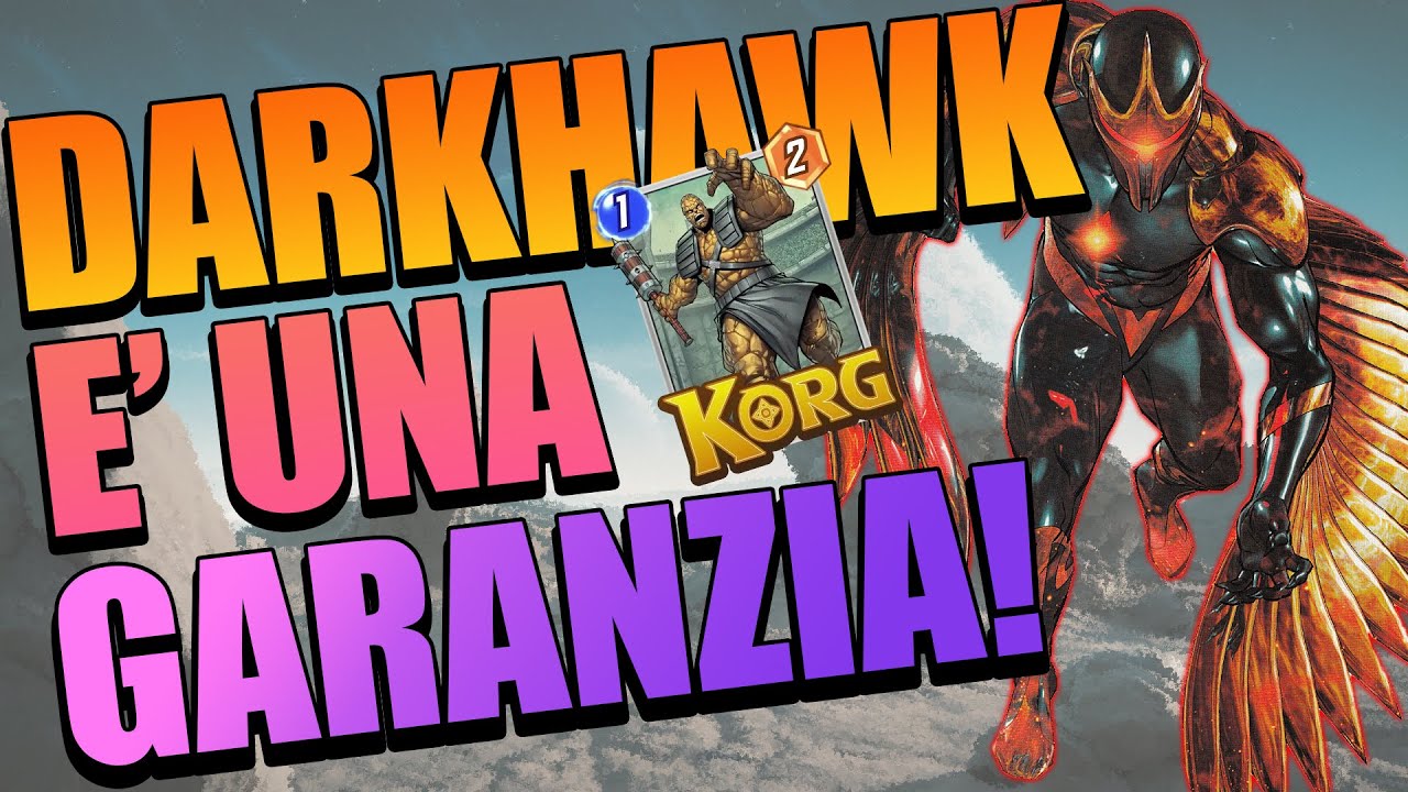 Un mazzo DarkHawk SENSAZIONALE!