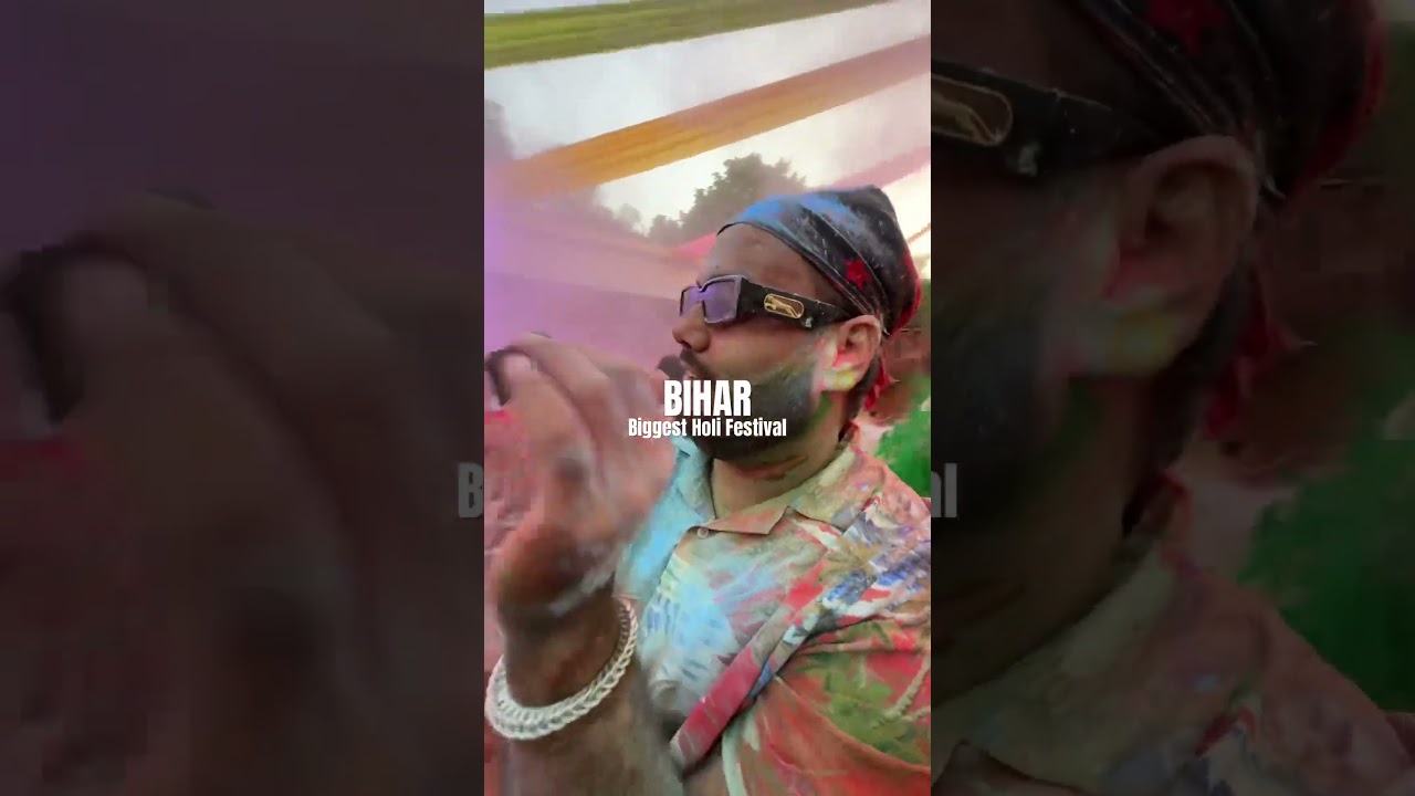 Garda Holi Festival Patna Biggest Hi Event
