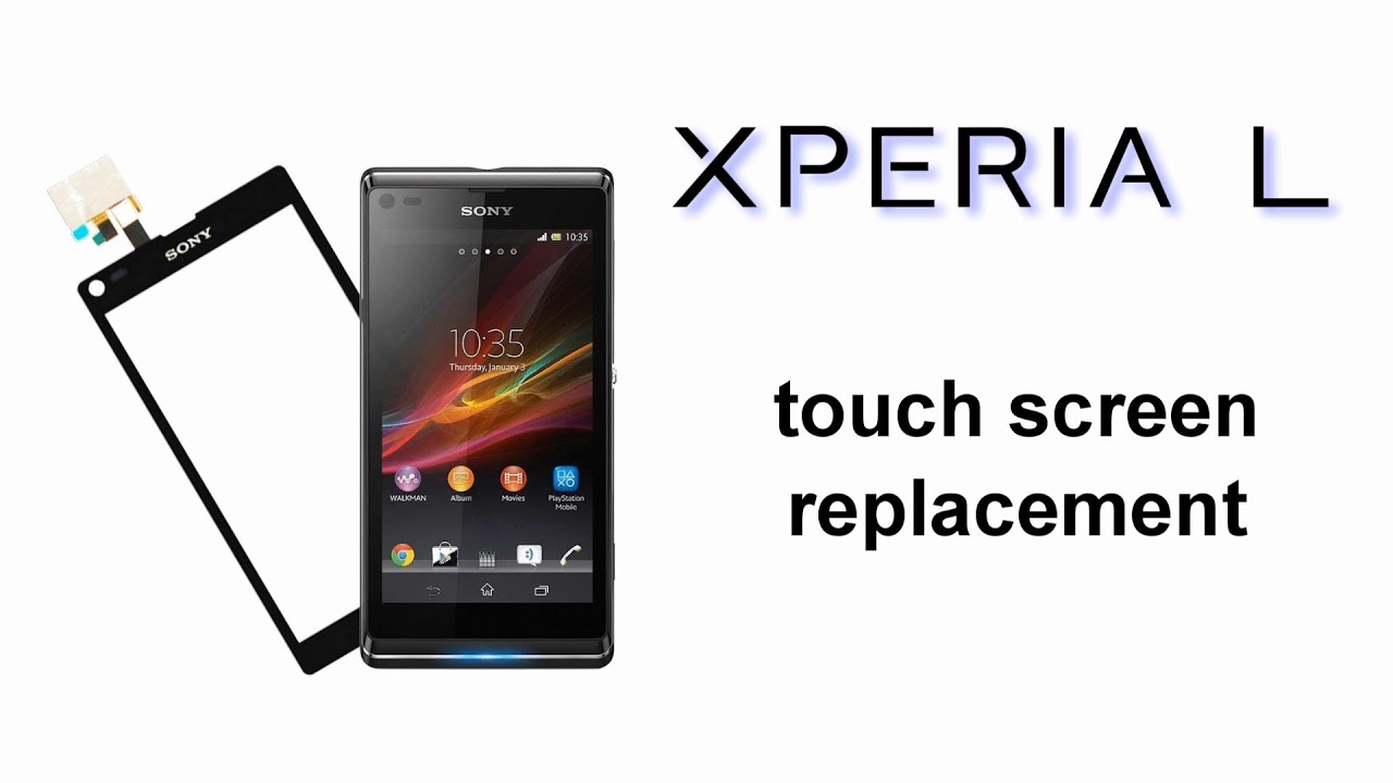 Sony XPERIA L Touch Screen Replacement, Digitizer, Glass