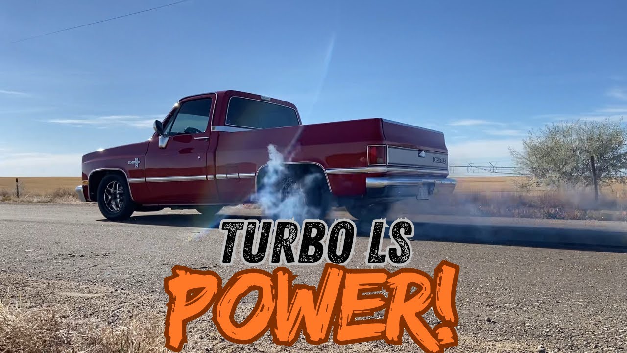 Замена Turbo LS превращает этот C10 в зверя, рвущего покрышки!