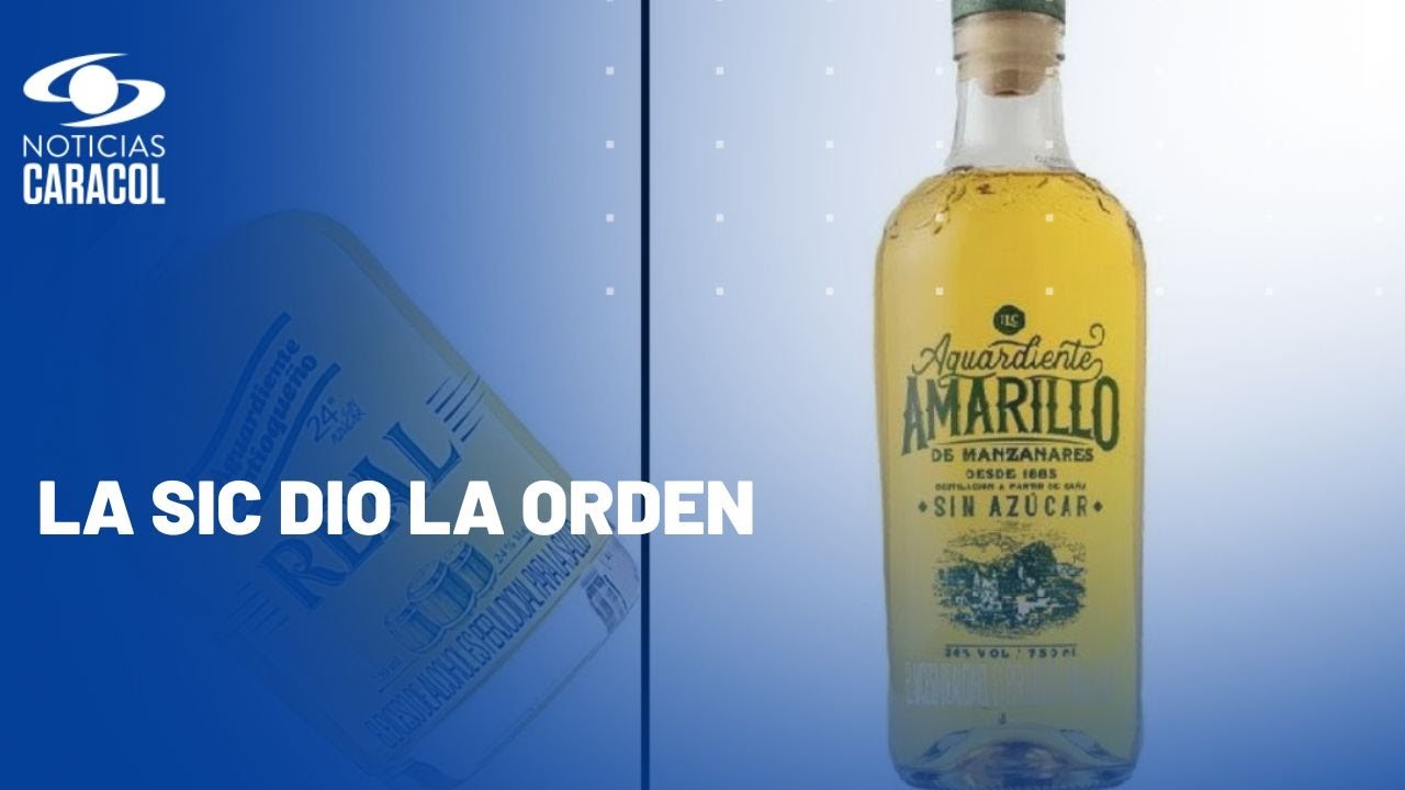 Ganó la Licorera de Caldas: ordenan retirar del mercado el Aguardiente Real amarillo
