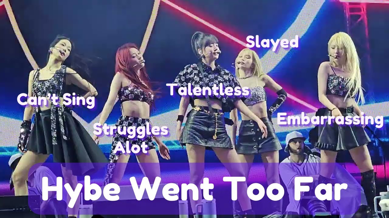 Le Sserafim's Coachella Is God-Tier Trash And A Complete Embarrrasment