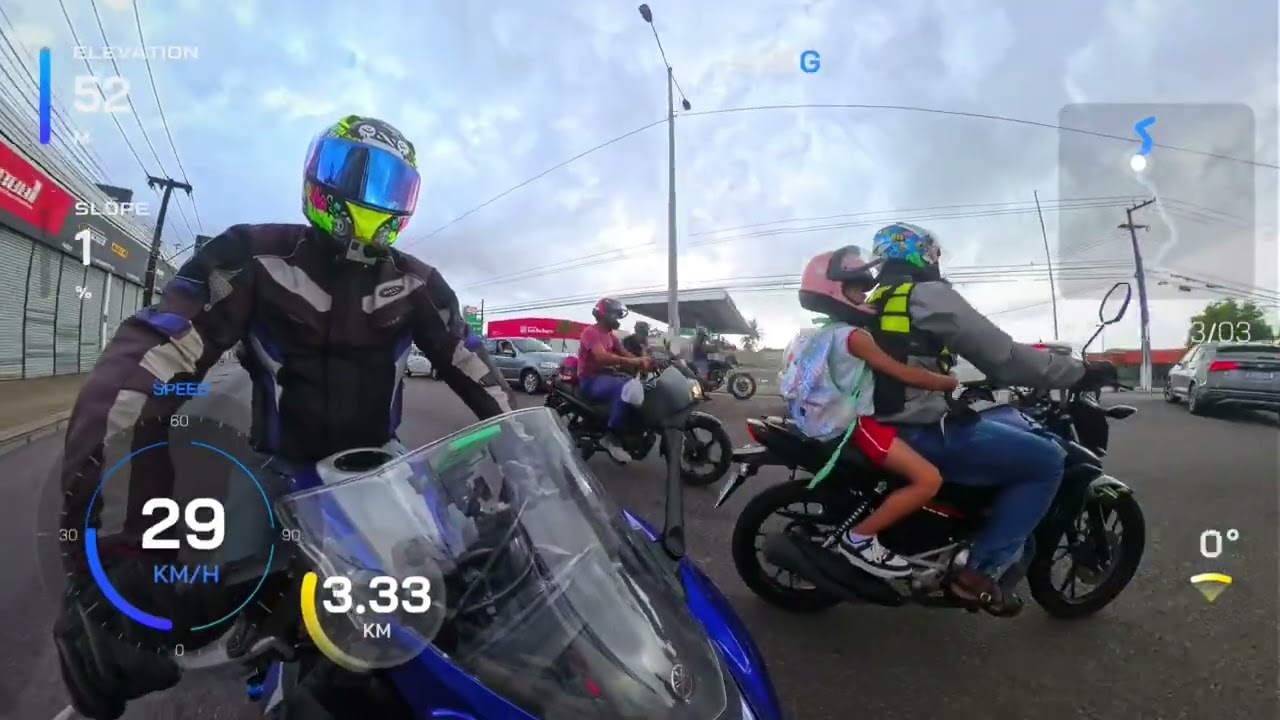 Opção stats insta 360 x4 conhecido como telemetria 