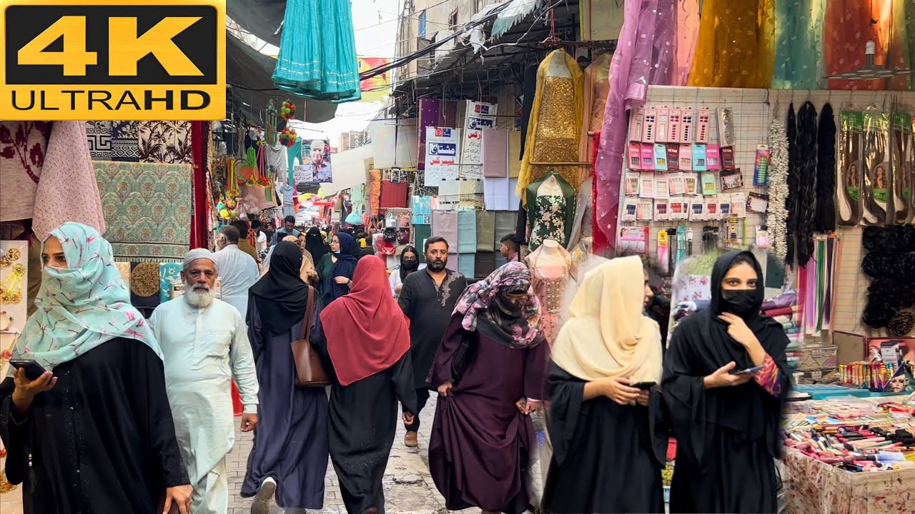 Ichhra Bazar The Amazing  Bridal Shopping || Lahore Ichhra Bazar[ 4k]  City Tour