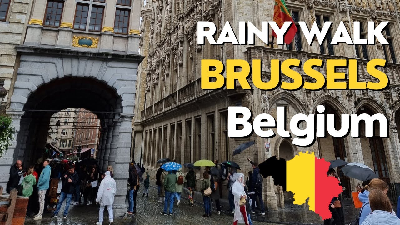 This Is Why Walking In Brussels Is So Awesome When It's Rainy