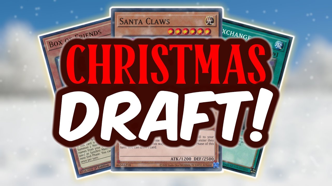 We DRAFTED with Christmas Themed Cards! (Yu-Gi-Oh!)