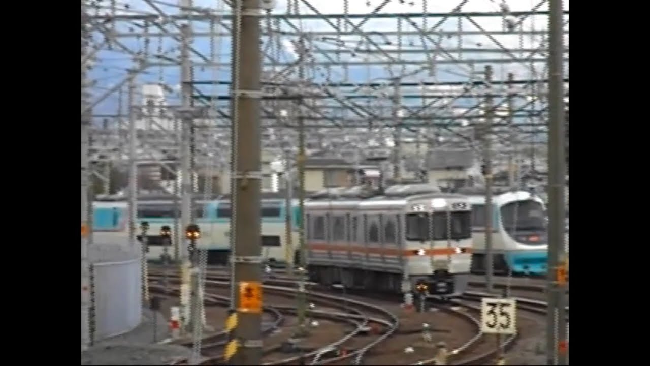雪のあさぎり号 前面展望映像（新宿～沼津）RSE  20000形 小田急ロマンスカー