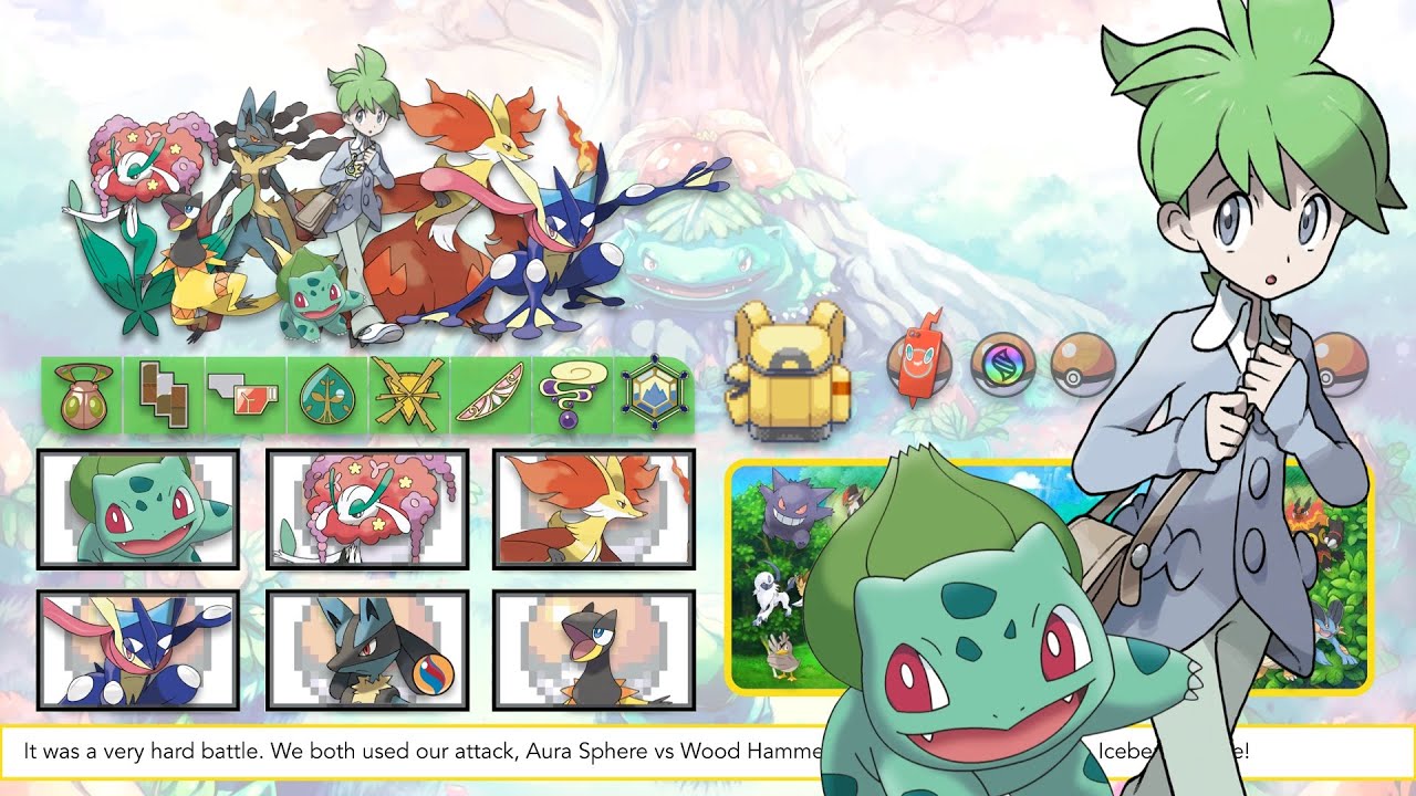 My Pokémon Team if I was in the Anime (Gen 6) Kalos