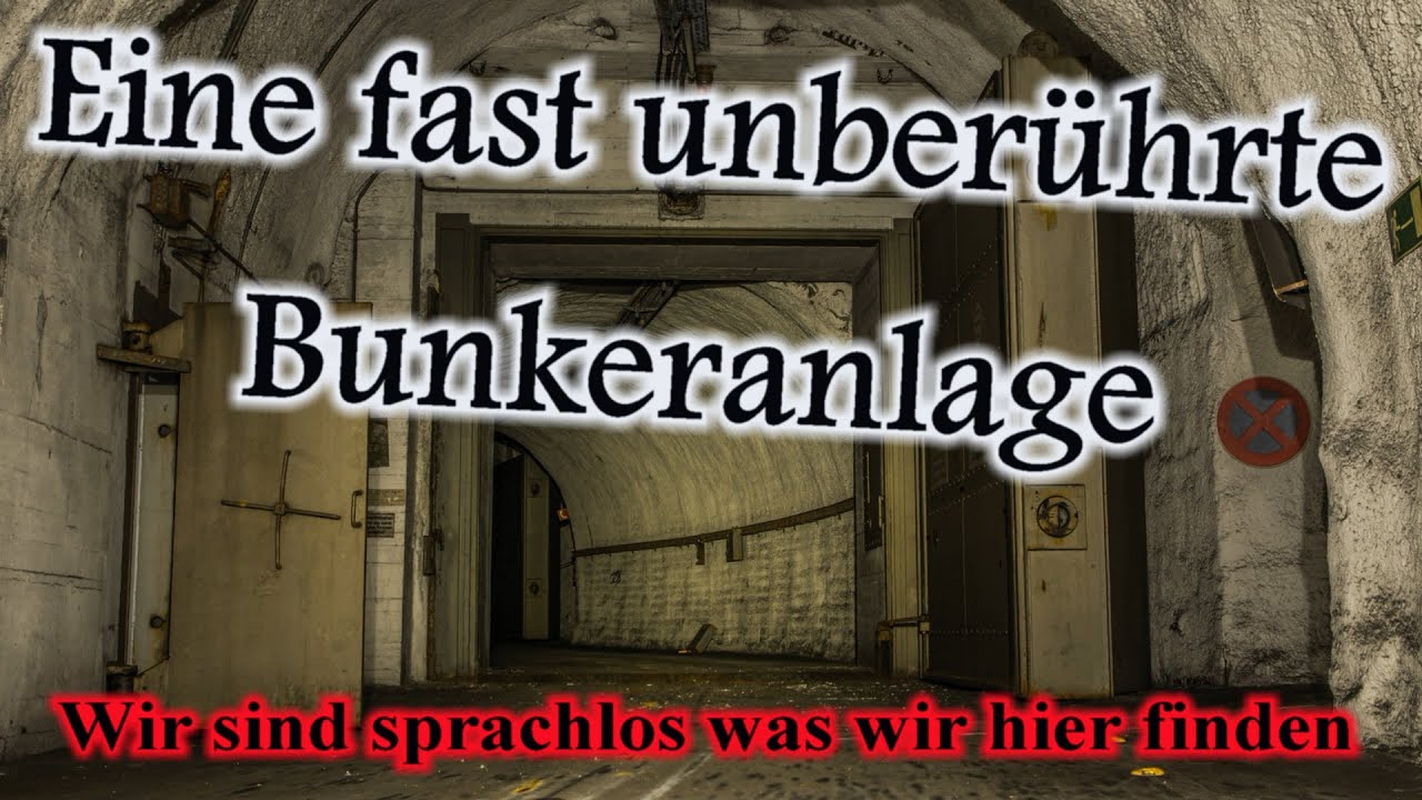 Eine fast unberührte gigantische Bunkeranlage  - Lost Place _ Harry Adventure.