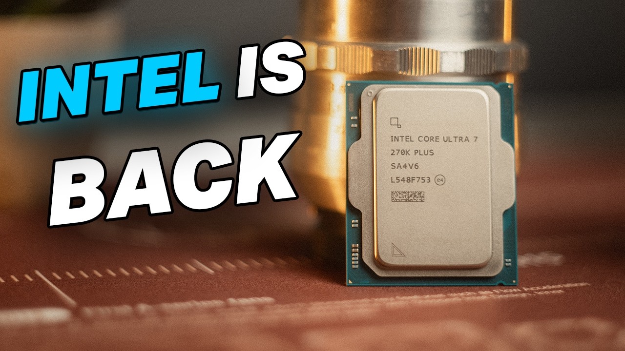 Intel теперь сравнялась с процессорами X3D? 270 тыс. плюс