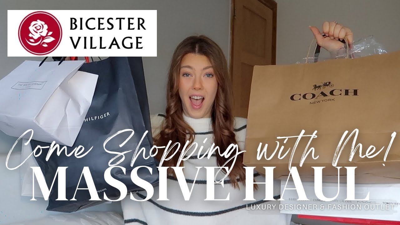 COME SHOPPING TO BICESTER VILLAGE WITH ME & MASSIVE HAUL | LUXURY DESIGNER OUTLET VLOG DECEMBER 2024
