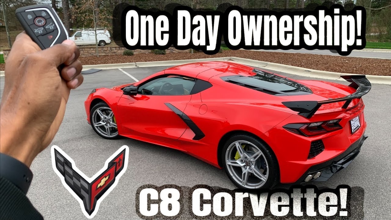 1 Day Ownership of a 2020 C8 Corvette INSANE! *Mid Engine Corvette*