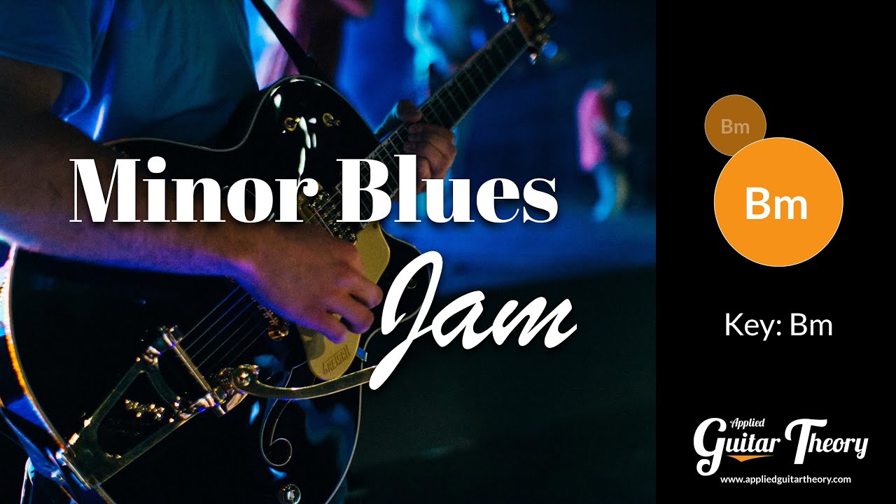 Bm Slow Blues | Guitar Backing Track