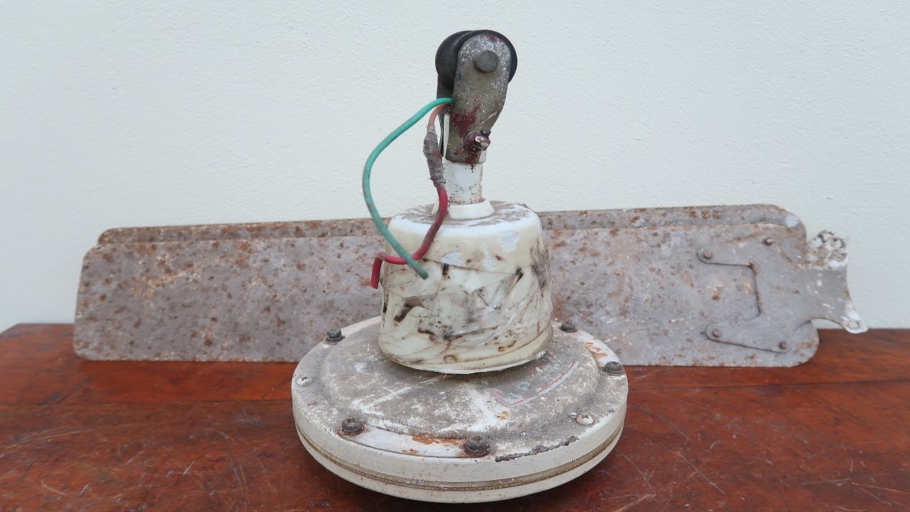 Old Ceiling Fans Restoration // Restoration Project
