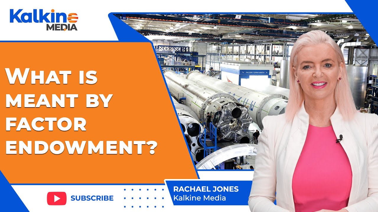 What is meant by factor endowment?