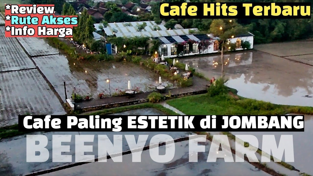 BEENYO FARM CAFE HITS PALING ESTETIK DI JOMBANG | WARGA JOMBANG SUDAH PERNAH KESINI?? REVIEW & HARGA
