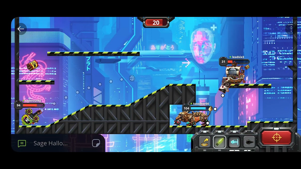 Plato Brawlbots Intense Match with Jolly Rudders versus a Lion 2vs2