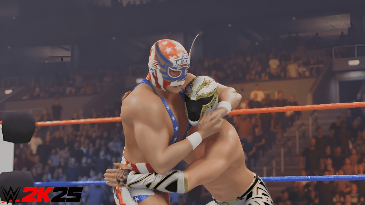 El Grande Americano vs El Ordinario vs Axiom | WWE 2K25