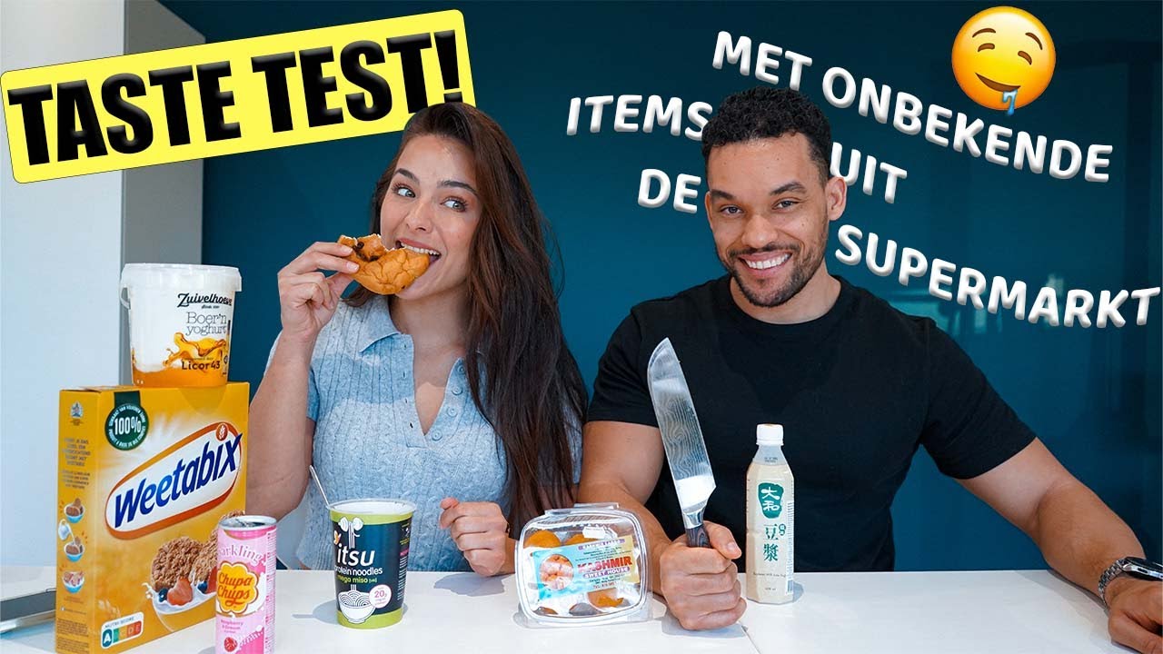 TASTE TEST: ONBEKENDE SUPERMARKT PRODUCTEN