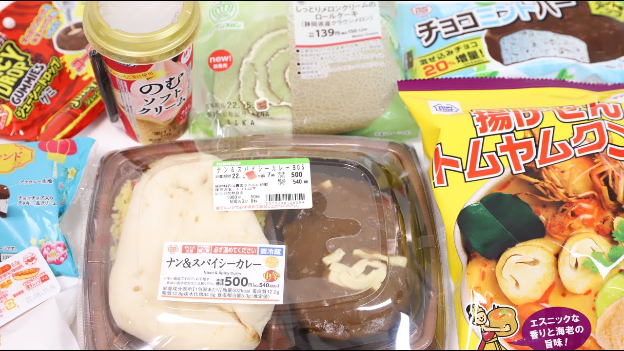 8 Japanese Convenience Store Foods Ministop Konbini May 2022