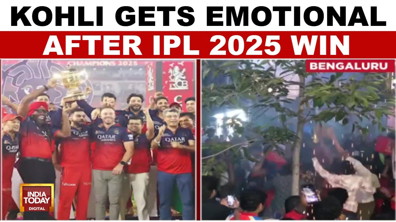 RCB Wins IPL 2025: Virat Kohli Leads Bangalore Team To Maiden IPL Title | India Today News