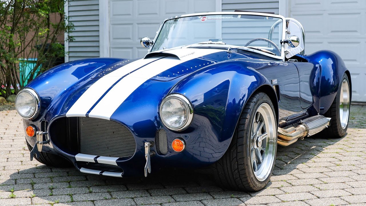 1965 Shelby Cobra Replica 427ci V8 by Backdraft Racing Walk-around Video