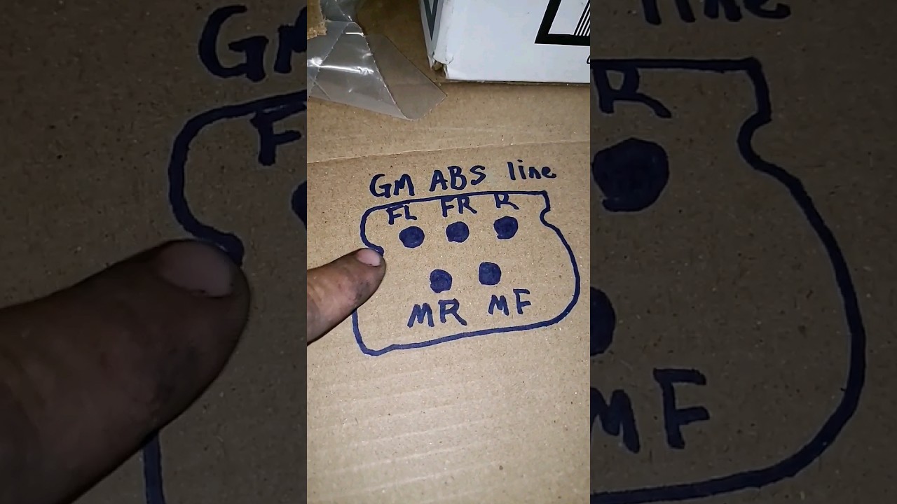 Линейная схема модуля ABS GM!!! 😍😍😍(пожалуйста) #brakerepair #gm #silverado #autorepair