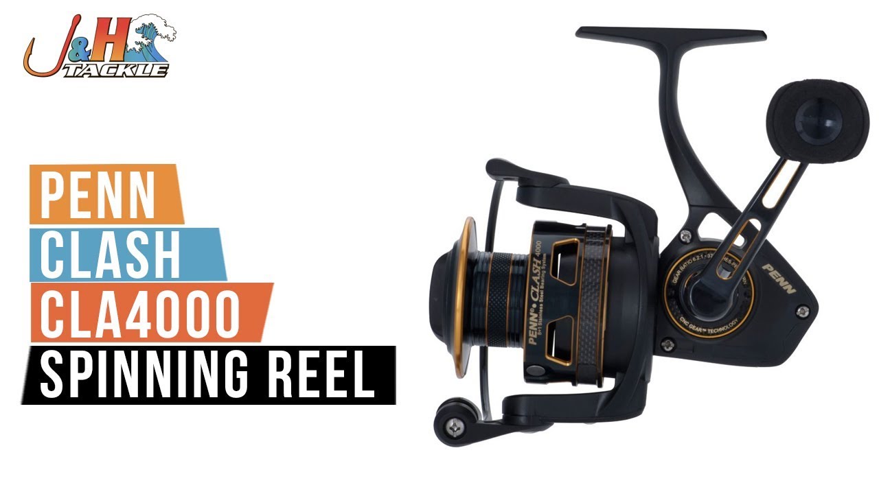 Penn Clash CLA4000 Spinning Reel | J&H Tackle